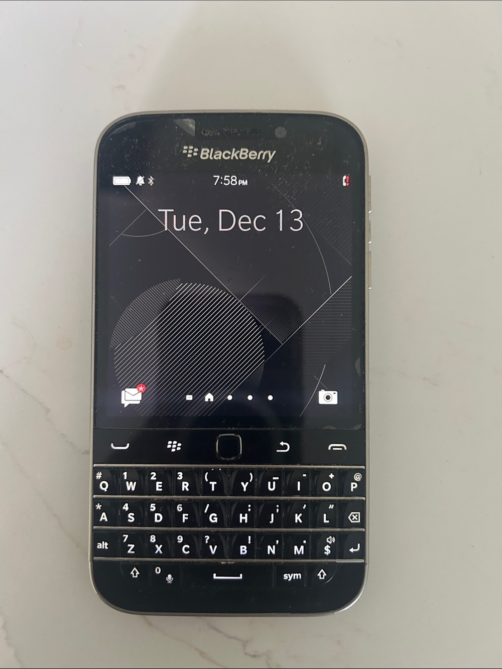 BlackBerry Classic Phone with QUERTY keyboard